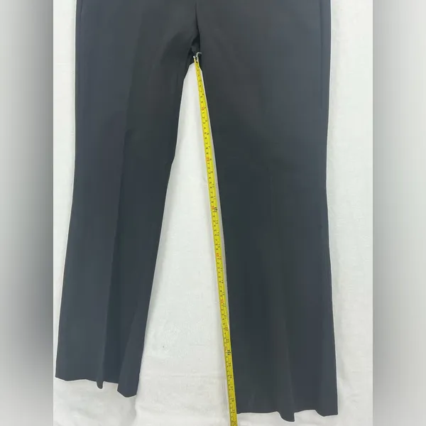 Vince Black Boot-Cut Dress Pants 647 - Image 7