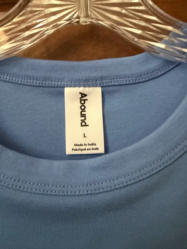 Abound Blue Crop Top tee - Image 3