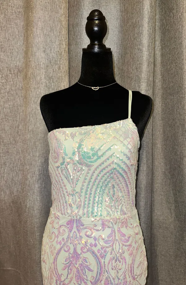 Windsor Sequin Bodycon Dress - one strap - Image 4