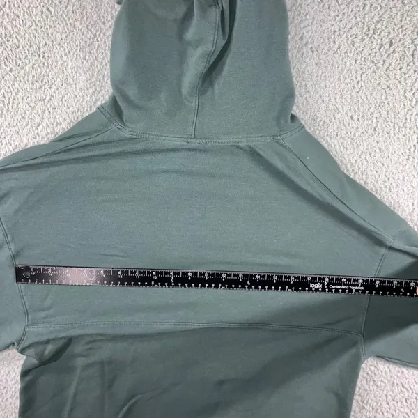 Old Navy Oversized Tunic Hooded Sweatshirt Women Medium French Terry V‎ Neck - Image 10