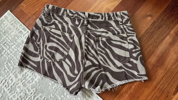 SheIn Zebra Print Shorts - Image 3