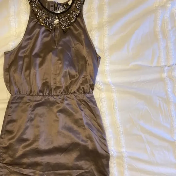NWT H&M Sleeveless silver‎ dress - Image 13