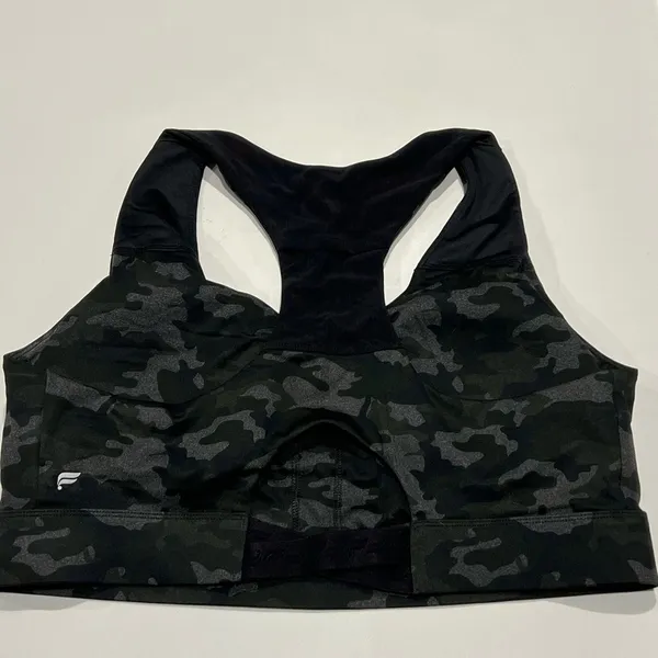 Fabletics on the go medium impact camo sports bra 2x - Image 8