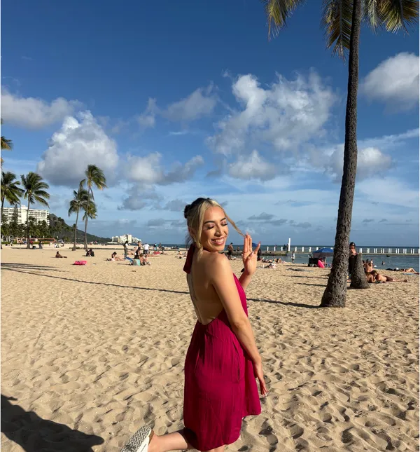 Dee pink dress - Image 2