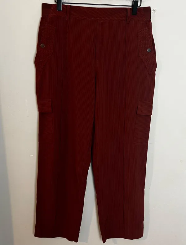 - Vienna Cargo Pant City Stripe Brown Outdoors Travel Hiking Walking - Image 3
