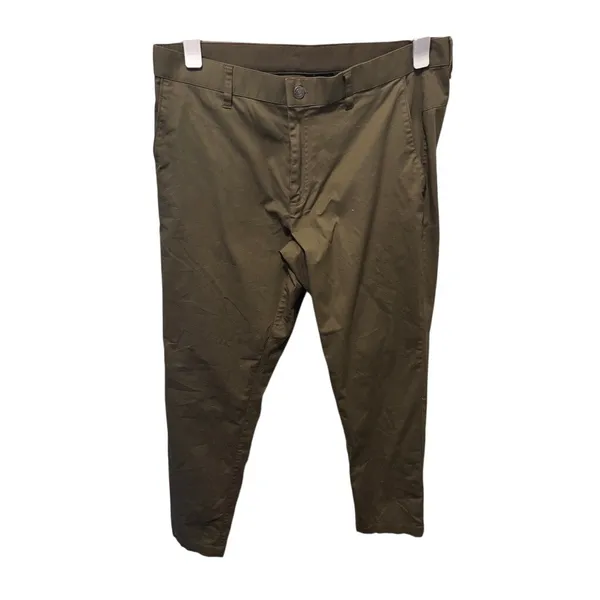 Fabletics Olive Green Slim Utility Pants — XL. Utility Pants Travel Casual - Image 2