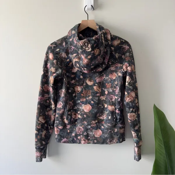 Lululemon Scuba Hoodie *Light Cotton Fleece in Frosted Rose Multi Jacket zip up - Image 4