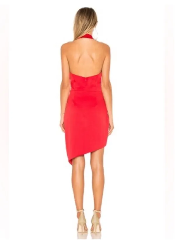 Elliatt x Revolve Camo Dress in Red Small - Image 3