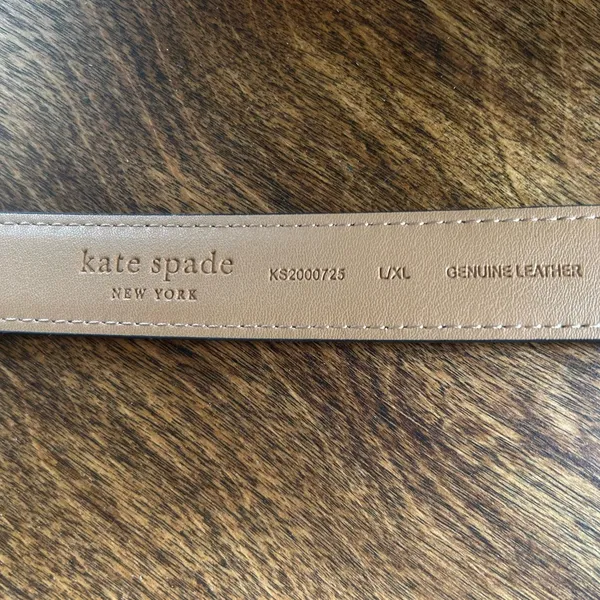 kate spade Black Leather Belt - Image 6