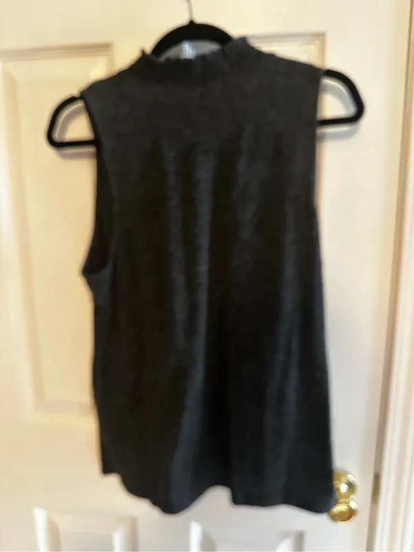 Sleeveless Smocked Neck Women’s Top - Image 4