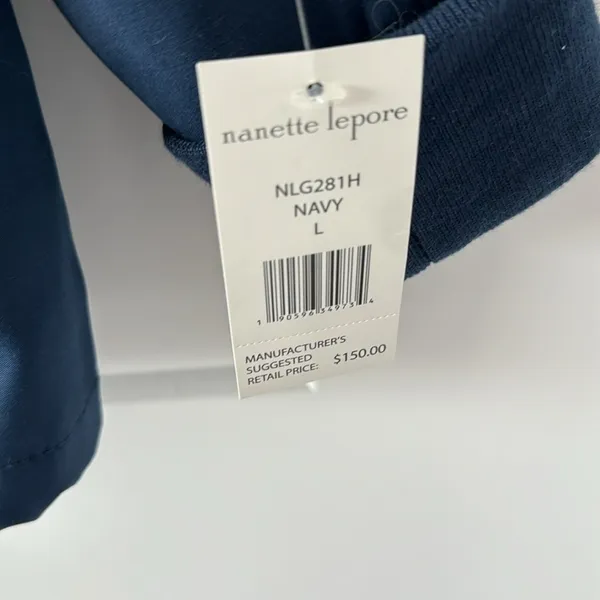 Nanette Lepore Navy Blue Jacket - Image 3