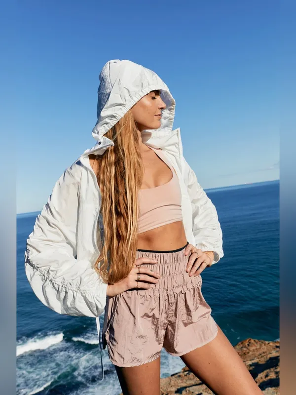 Free People Movement The Way Home Short - Moonlight Mauve - Image 2