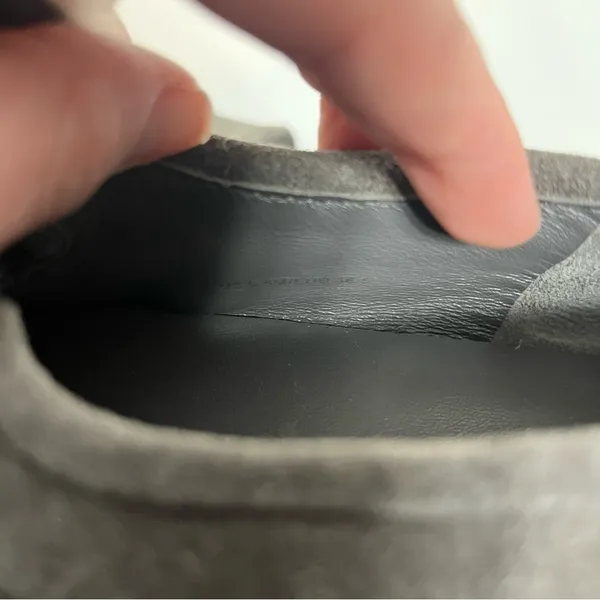 Vince Shearling Zola Suede Slip On Platform Loafer 6.5 - Image 9