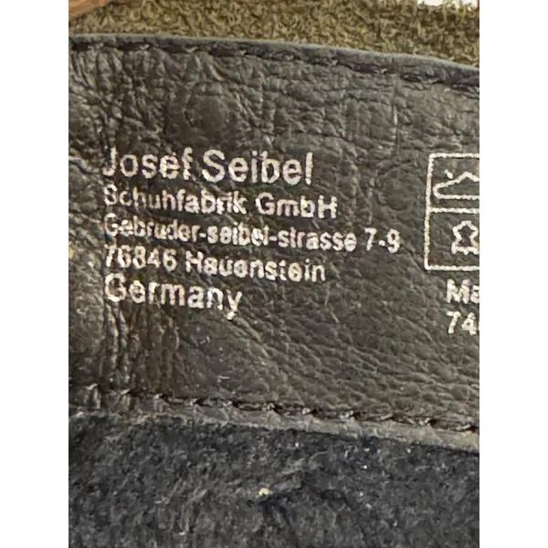 Josef Seibel Josef Seibel‎ Naly 61 Size 37 Olive Suede - Image 6