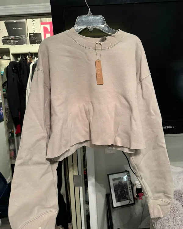 cropped crewneck - Image 2