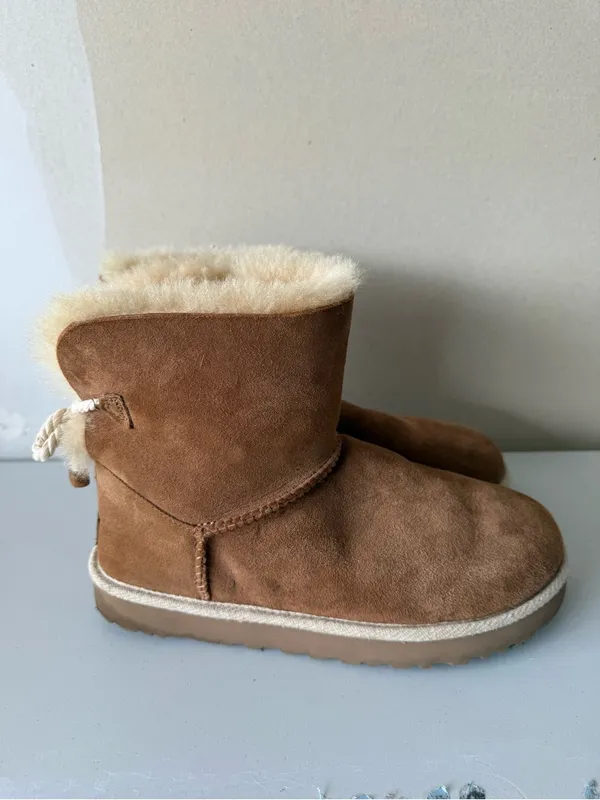 UGG Australia Selene Rope Bailey Bow Boots - Image 7