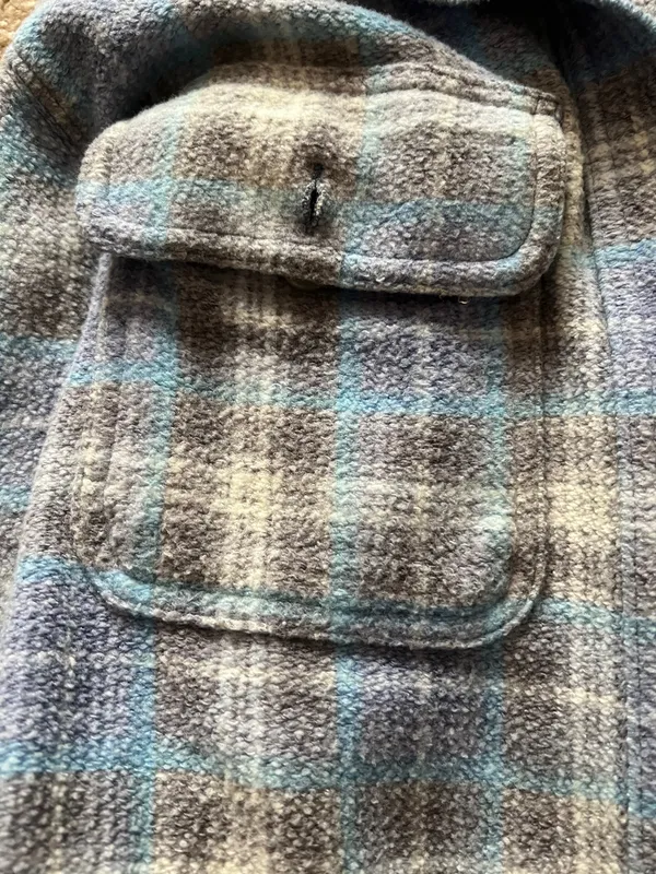 American Eagle Oversized Plaid Shacket - Image 2