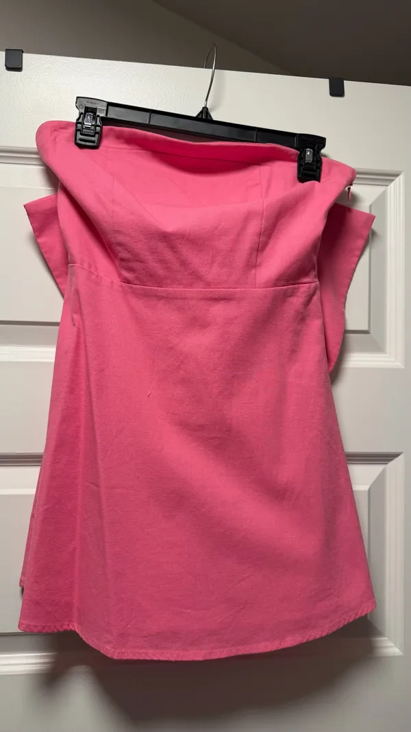 Pink short dress - Image 2