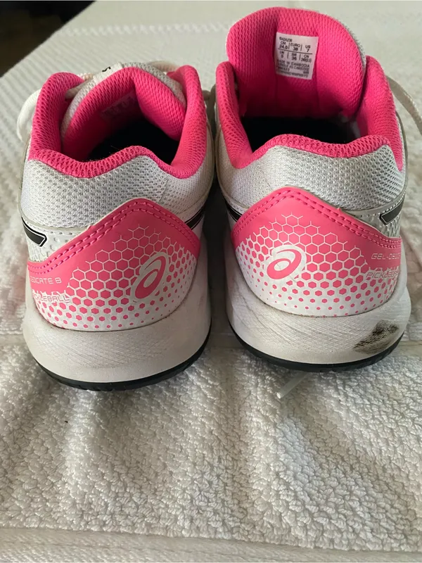ASICS Women's White Athletic Sneakers with Pink Lining - Image 3