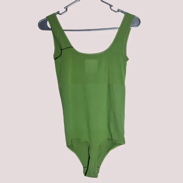 NWT‎ Popilush Green Henley Shapewear Tank Top - XL/XXL - Image 3
