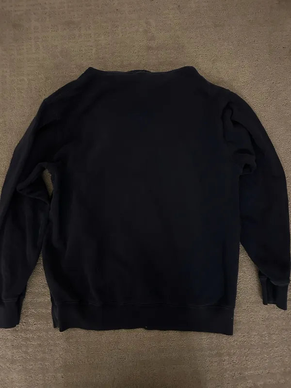 Brandy Melville Christy 14 Hoodie Navy - Image 4