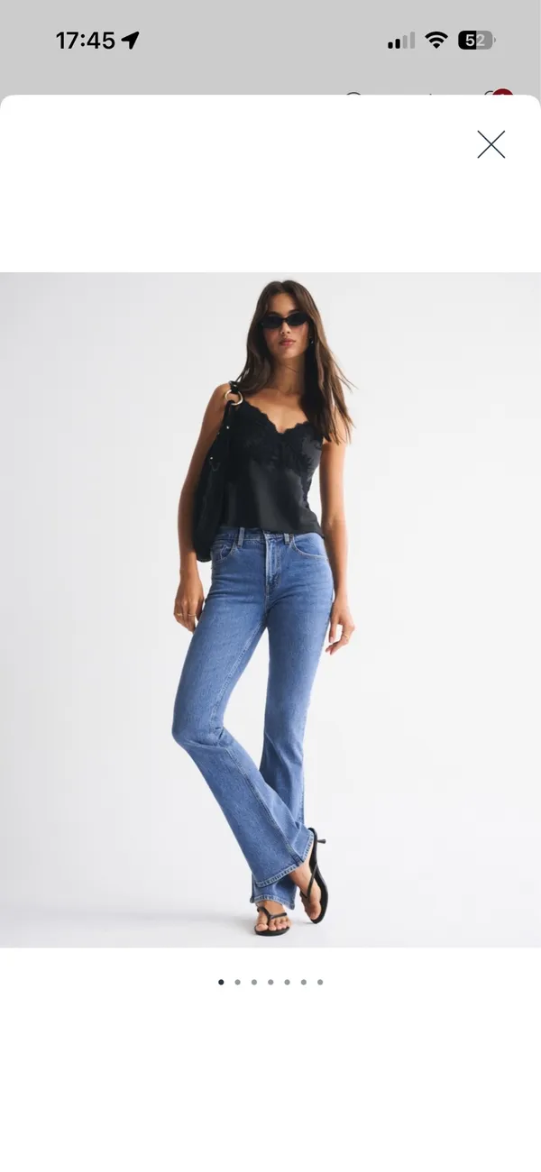 Abercrombie Bootcut High-Waisted Jeans - Image 2