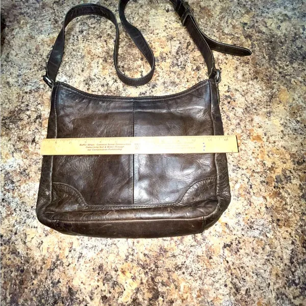 Frye medium leather should bag - Image 8