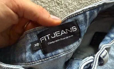 Fit jeans high rise shorts - Image 5