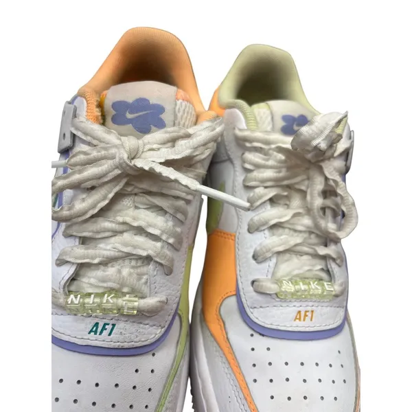 Nike Air Force 1 DX3718-100 wms shadow white multi color sneakers sz 7 SKU 9974 - Image 11