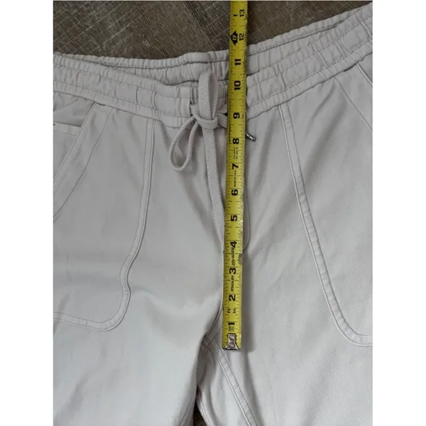 NWT Athleta Farallon Jogger Birch Grey Womens 12P Neutral Active Travel Pants - Image 14