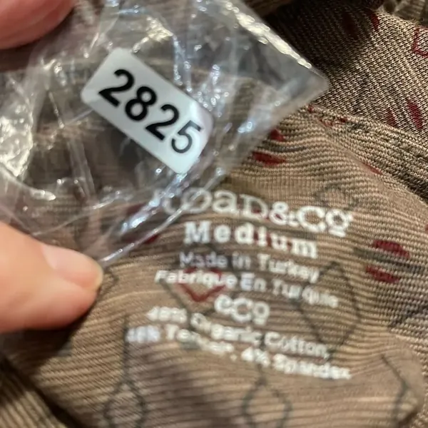 Toad&Co. Size M Rosalinda dress tribal print falcon brown organic outdoors. - Image 10