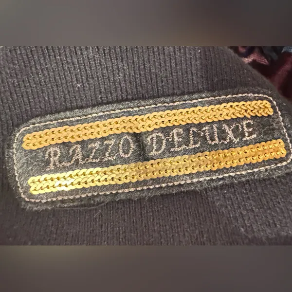 Vintage Razzo Multicolor jacket Black Size M - Image 6