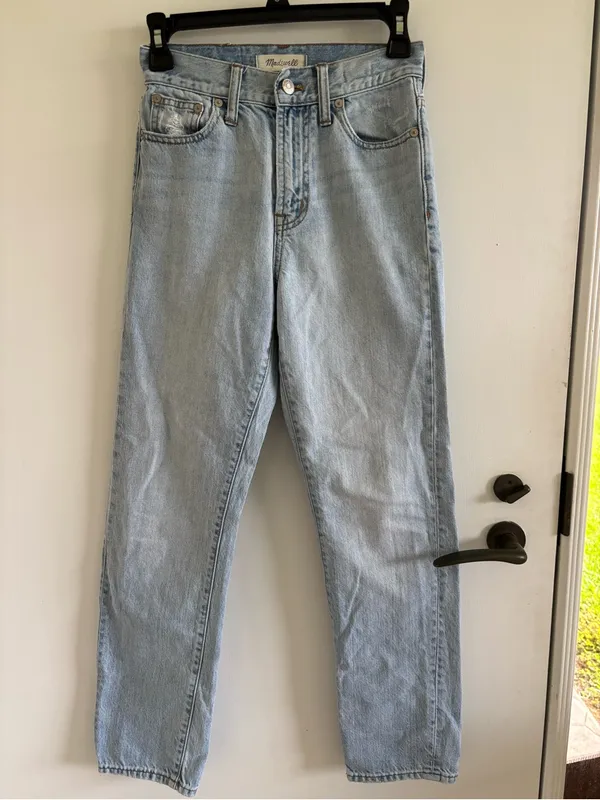 Madewell the perfect vintage Jean light wash size 23 - Image 3