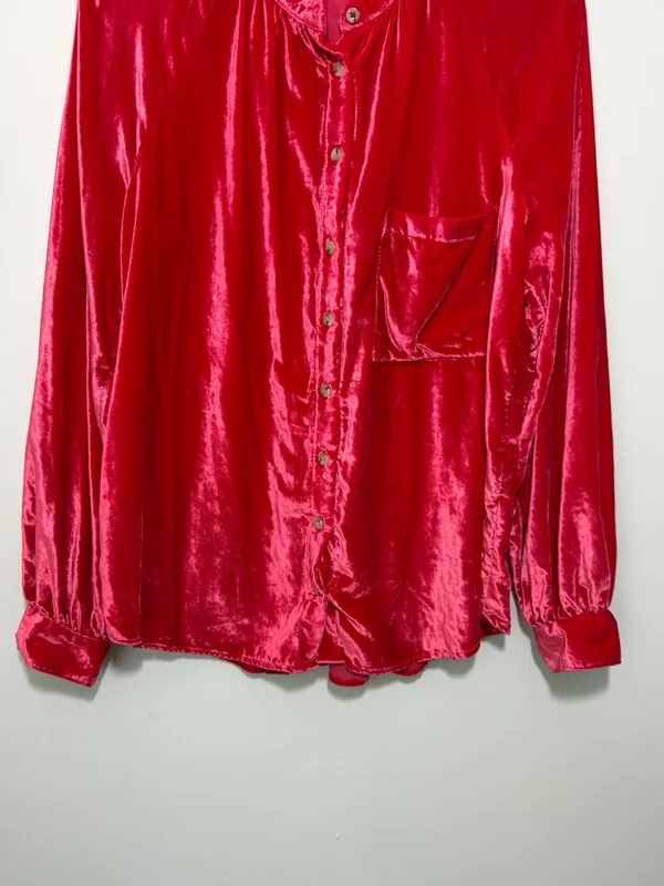 Anthropologie Pilcro Puff Sleeved Blouse - Image 3