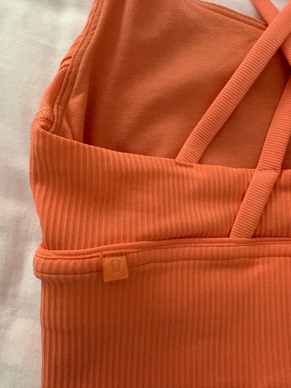Lululemon Energy Longline Bra Ribbed *Luxtreme - Image 4