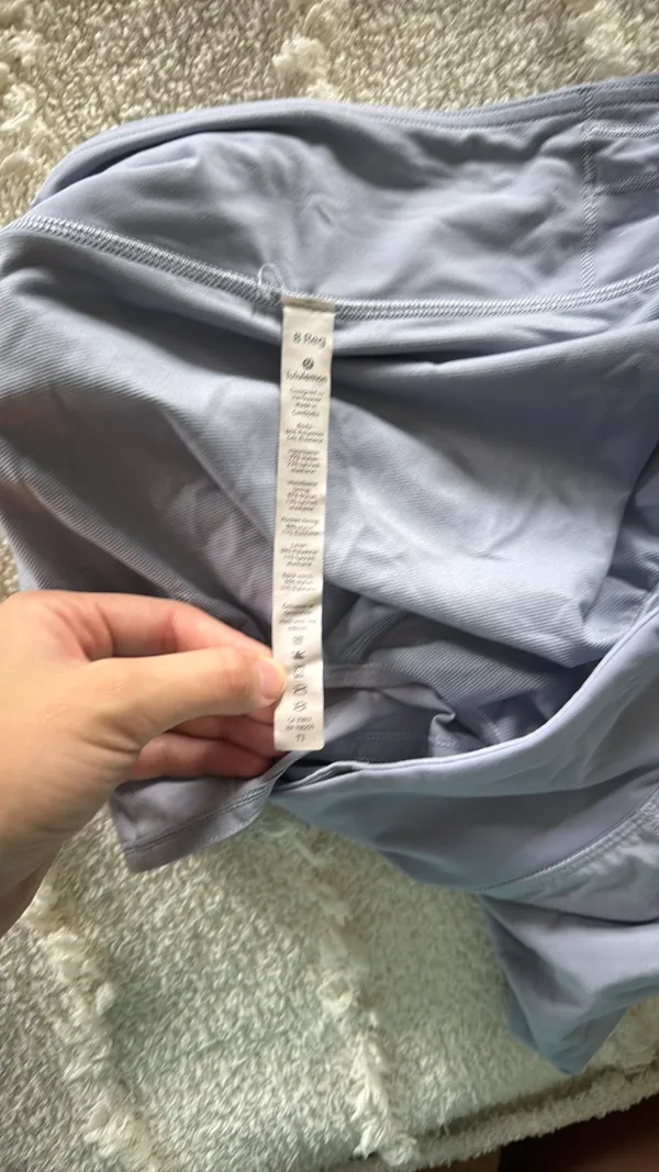 Lululemon Shorts Speed Up 2.5" Light Blue - Image 4