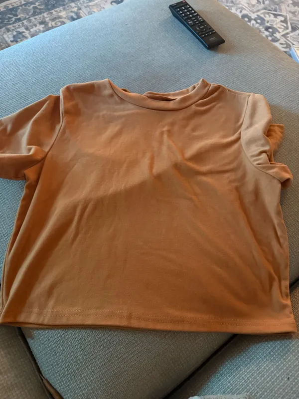 Tan sweatset Orange Size L - Image 3