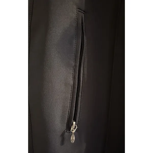 Calvin Klein Performance Dark Grey Jogger Pants CK Logo Zip Pockets Stretch M - Image 5