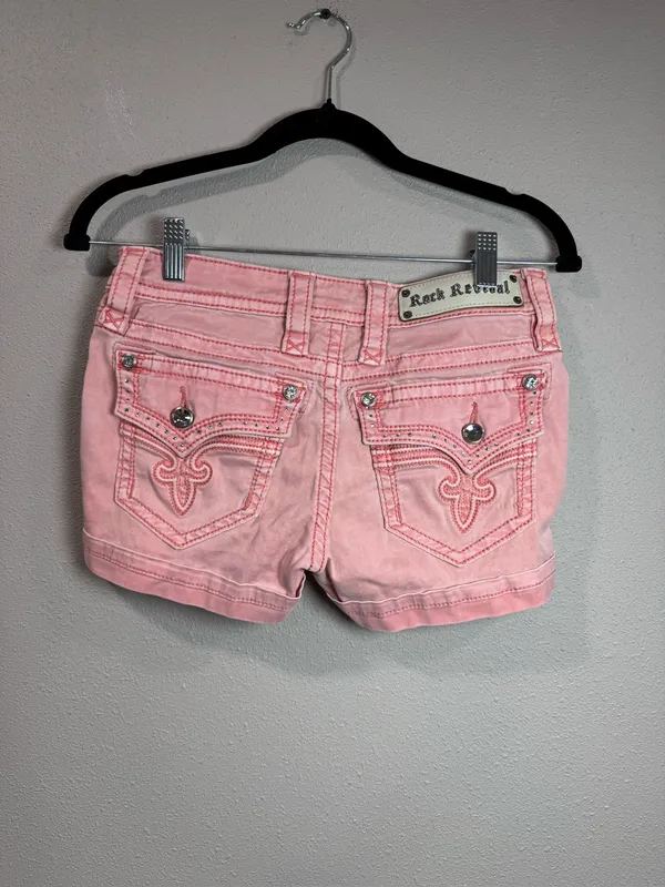 Rock Revival Pink Shorts - Image 2