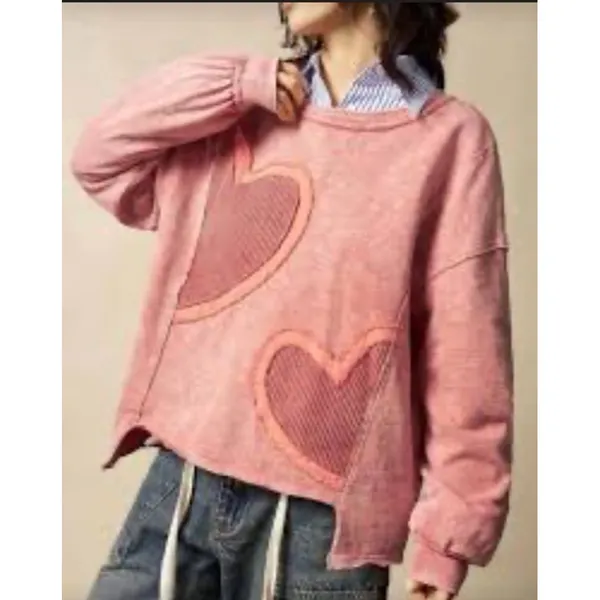 Heart Sweater Size M - Image 8