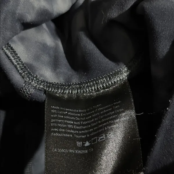 Lululemon Align Legging with Pockets 25" Nulu Diamond Dye Graphite Grey Sz 4 - Image 6