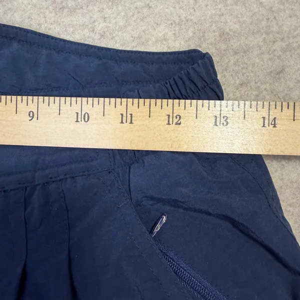 Helly Hansen Womens Vintage Navy‎ Blue Pleated Insulated Snow Ski Pants Size 8 - Image 5
