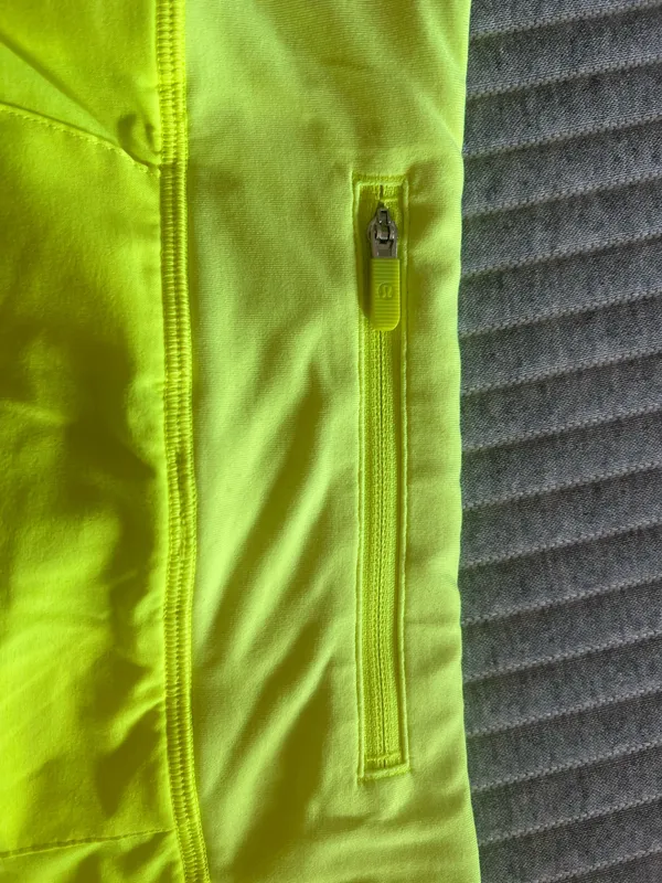 Lululemon Skirt Neon Yellow Pace Rival - Image 3