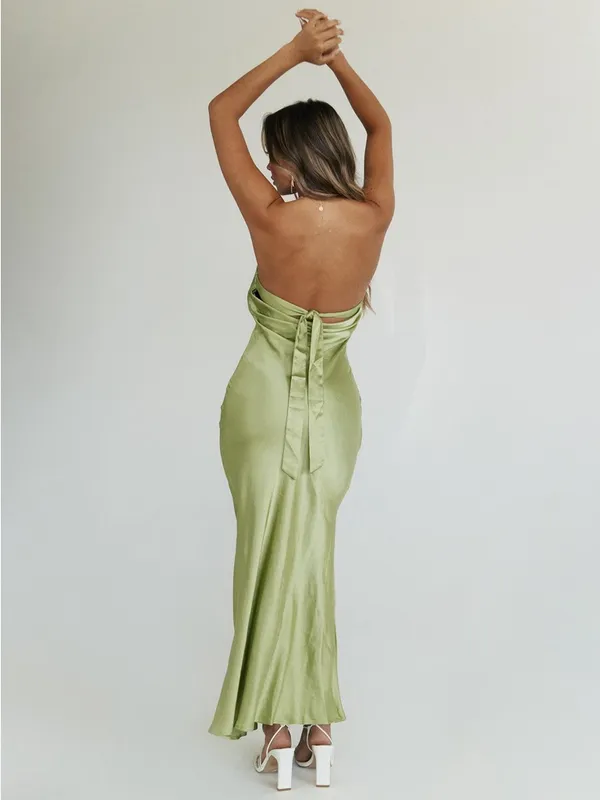 Princess Polly Haley Maxi Dress Green - Image 3