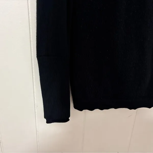 Lululemon Merino Wool Full Zip Jacket Black Thermal Ski Base Layer Women’s Small - Image 8