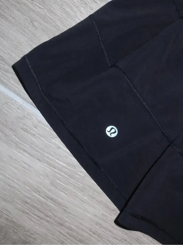 lululemon athletica Black pace rival mid rise tennis skirt - Image 7