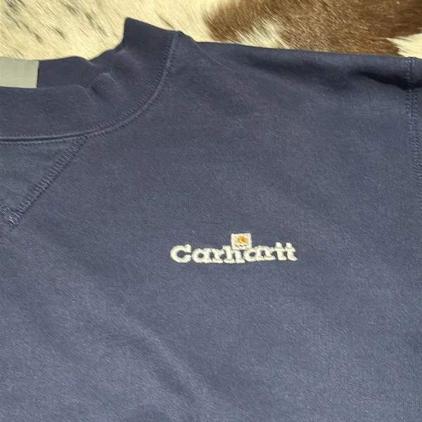 Great Vintage Unisex Carhartt Crewneck Size M‎ - Image 2