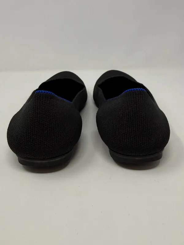 Rothy's The Lounge Loafer Slip-On Flats Womens 7 Black Minimalist Neutral Preppy - Image 9