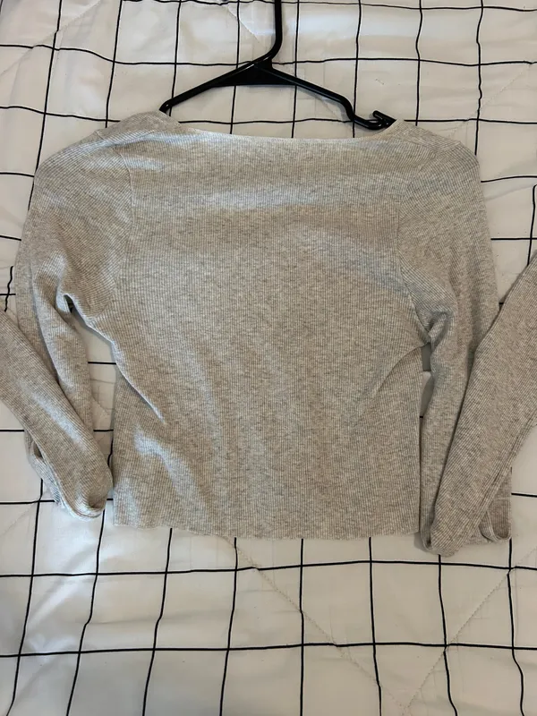 Grey Brandy long sleeve Gray - Image 2