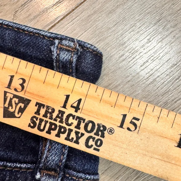 LOFT Outlet Curvy Skinny Jeans Dark Wash‎ Womens Size 4 Clean Wash Flattering - Image 10